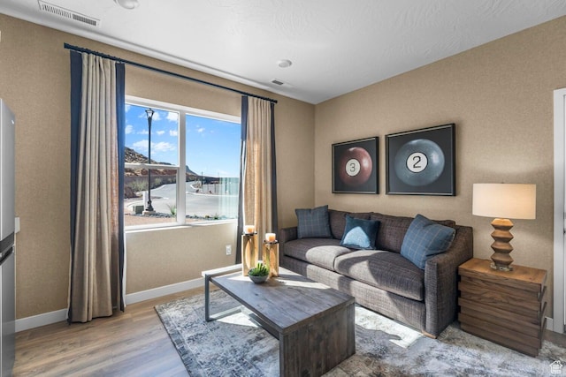 3719 E Padre Cv Unit 4092, Washington, UT 84780 - living area with wood finished floors and baseboards