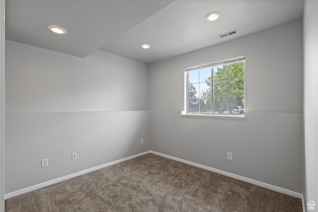 714 N 300 W, American Fork, UT 84003 - carpeted empty room with recessed lighting and baseboards