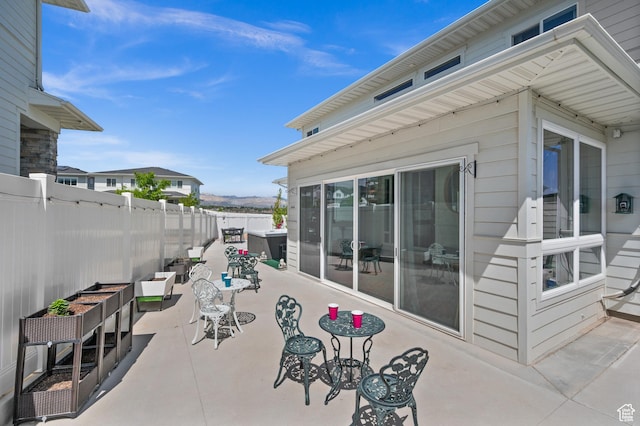 1067 W Ludington Ct, Bluffdale, UT 84065 - fenced backyard with a patio area