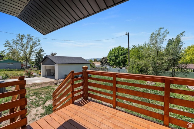 905 N 100 E, Pleasant Grove, UT 84062 - deck with an outdoor structure and driveway