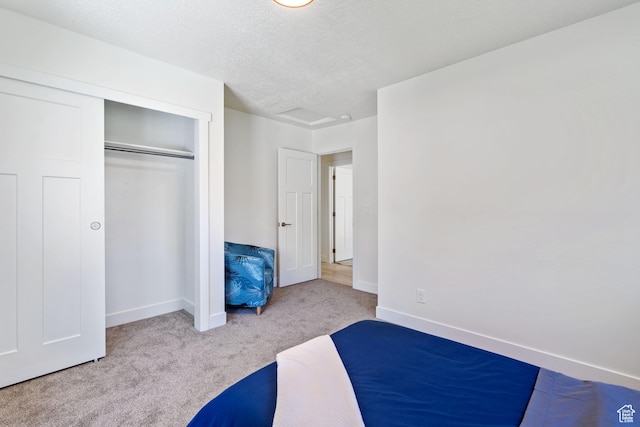 905 N 100 E, Pleasant Grove, UT 84062 - unfurnished bedroom featuring carpet flooring, baseboards, a closet, and a textured ceiling