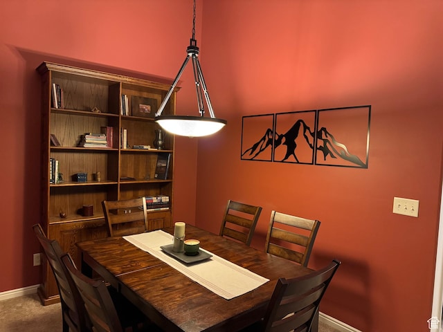 3996 S 855 E # B E, Millcreek, UT 84107 - carpeted dining room featuring baseboards