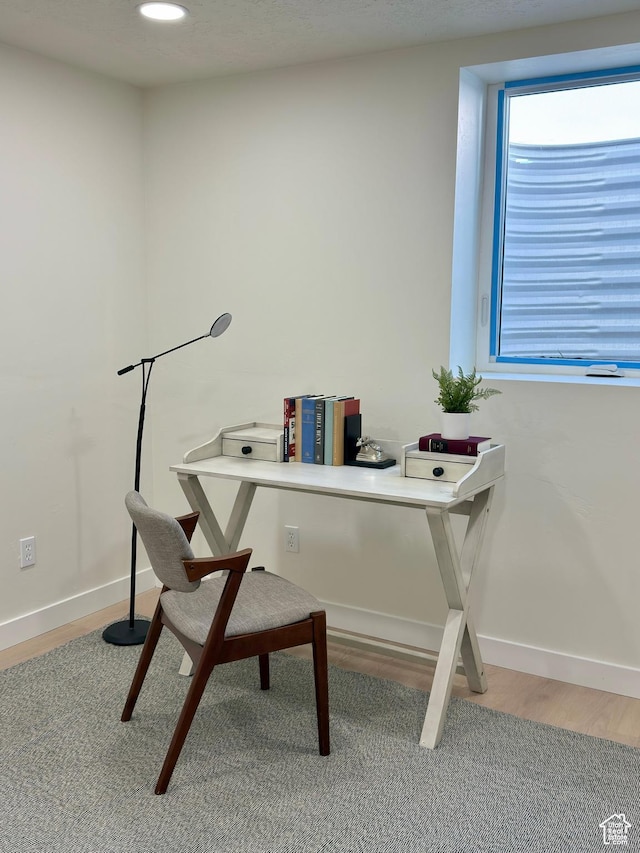 5011 S Leisure Ln W, Taylorsville, UT 84129 - office featuring baseboards and wood finished floors