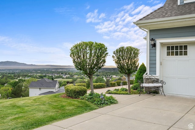 3291 E 1300 N, Layton, UT 84040 - view of patio / terrace featuring a mountain view