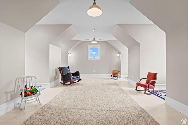 3291 E 1300 N, Layton, UT 84040 - unfurnished room featuring baseboards and vaulted ceiling