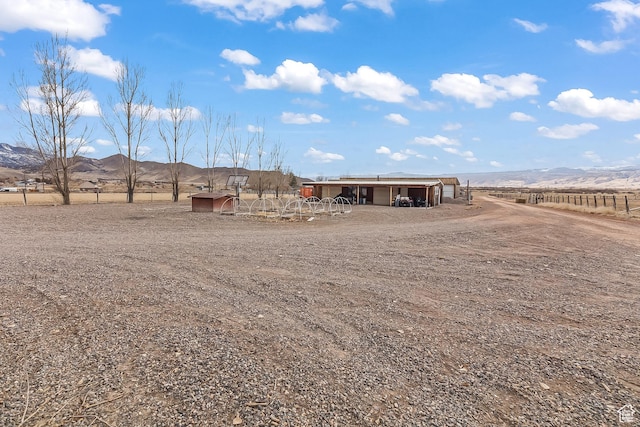 154 E 950 N, Glenwood, UT 84730 - back of house with a mountain view and a view of countryside
