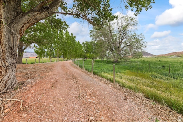 154 E 950 N, Glenwood, UT 84730 - view of street with a view of countryside and a mountain view