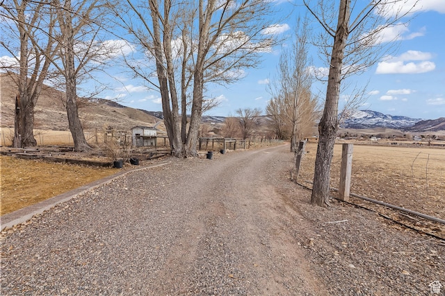 154 E 950 N, Glenwood, UT 84730 - view of street featuring a mountain view