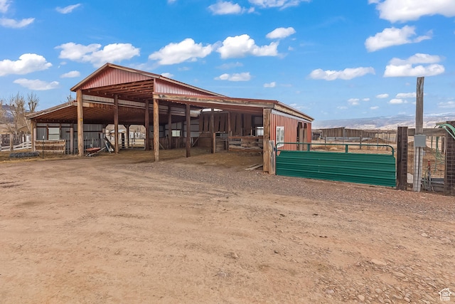 154 E 950 N, Glenwood, UT 84730 - view of horse barn