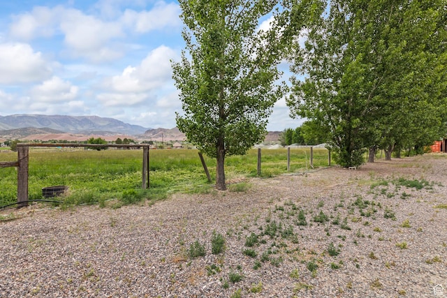 154 E 950 N, Glenwood, UT 84730 - view of yard featuring a rural view and a mountain view
