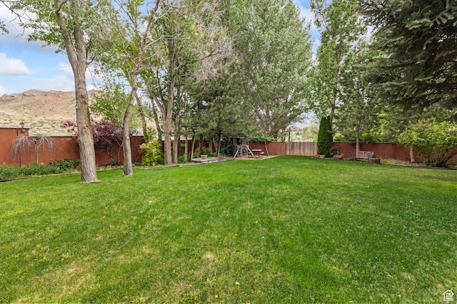 154 E 950 N, Glenwood, UT 84730 - view of yard featuring a playground