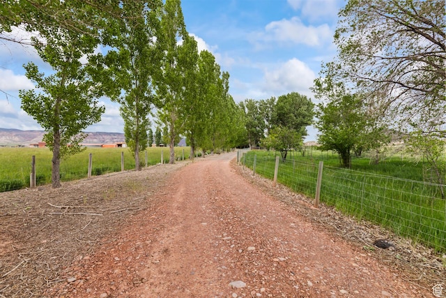 154 E 950 N, Glenwood, UT 84730 - view of dirt / gravel road with a view of countryside