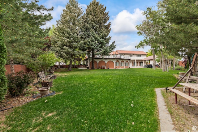 154 E 950 N, Glenwood, UT 84730 - view of yard
