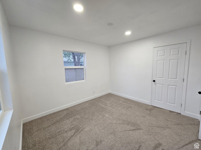 4505 W 5335 S, Kearns, UT 84118 - empty room featuring carpet flooring, recessed lighting, and baseboards