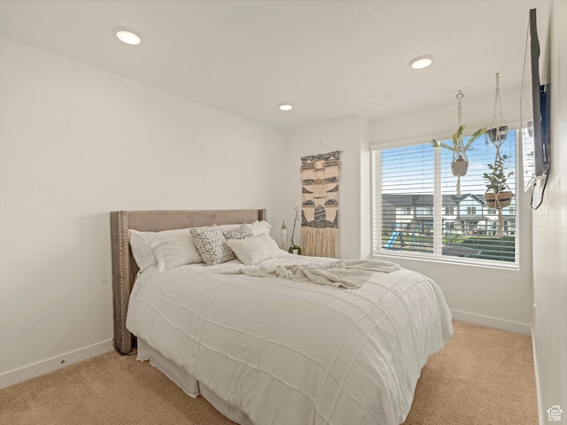 1512 W Fiore St, Farmington, UT 84025 - bedroom with carpet, baseboards, and recessed lighting