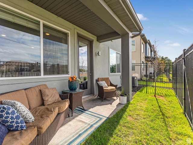 1512 W Fiore St, Farmington, UT 84025 - view of patio / terrace with cooling unit