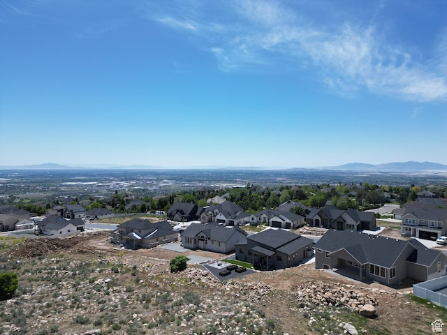 4280 N 100 E, North Ogden, UT 84414 - aerial view of residential area with a mountainous background