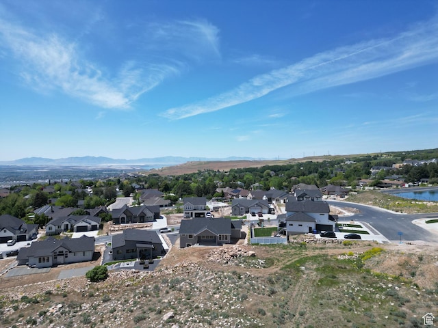 4280 N 100 E, North Ogden, UT 84414 - aerial view of residential area featuring a mountainous background