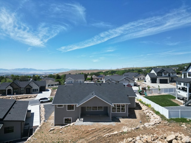 4280 N 100 E, North Ogden, UT 84414 - aerial view of residential area featuring a mountain backdrop