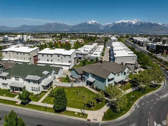 4782 W S Jordan Pkwy S, South Jordan, UT 84009 - aerial view of residential area featuring a mountainous background