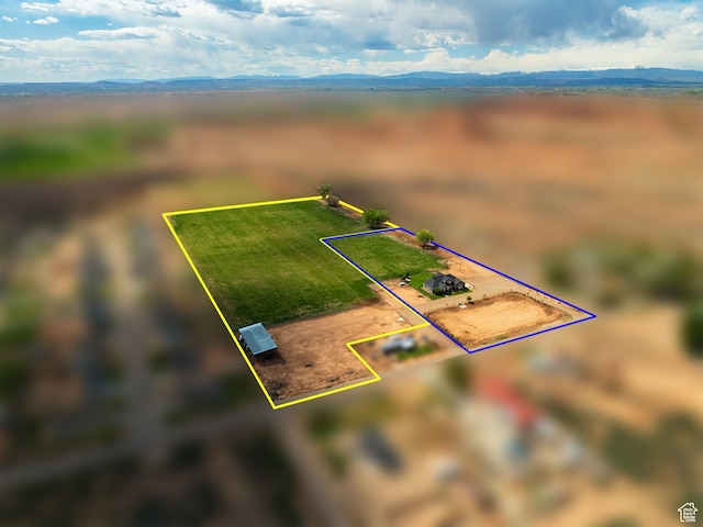 1471 N 3500 E, Ballard, UT 84066 - aerial overview of property's location featuring property boundaries highlighted