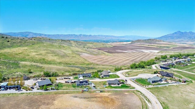 13695 Highlander Cir, Beaverdam, UT 84306 - drone / aerial view of a mountain backdrop