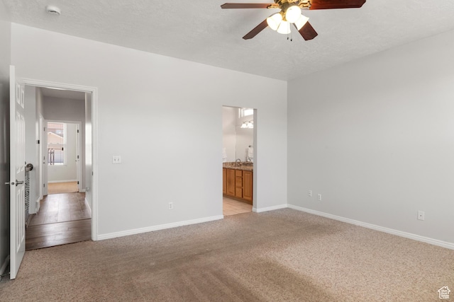 8793 S Mountain Vista Dr, West Jordan, UT 84081 - unfurnished room featuring ceiling fan, light colored carpet, a smoke detector, and baseboards