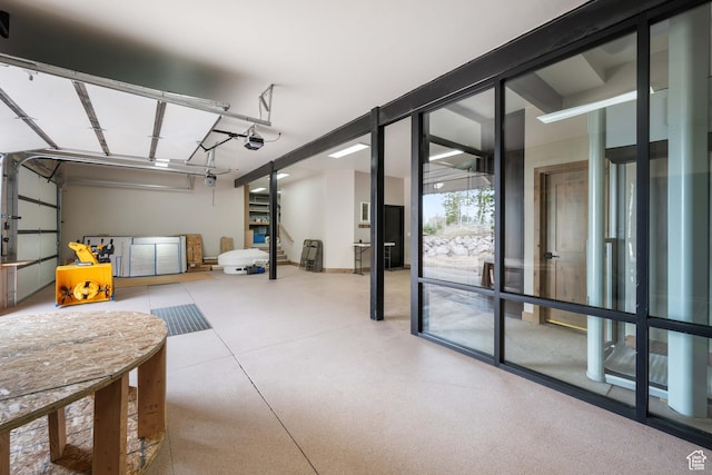 466 N Elk Dr, Brian Head, UT 84719 - garage featuring a garage door opener