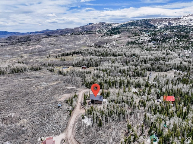 466 N Elk Dr, Brian Head, UT 84719 - view of property location with a mountain backdrop