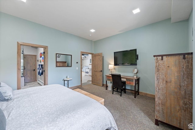 466 N Elk Dr, Brian Head, UT 84719 - bedroom featuring carpet and baseboards