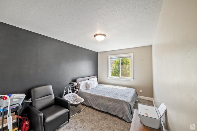 404 W 1325 N Unit L5, Cedar City, UT 84721 - bedroom featuring carpet floors, a textured ceiling, and baseboards