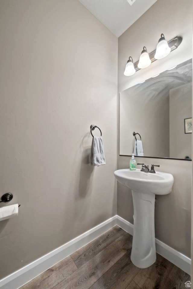 404 W 1325 N Unit L5, Cedar City, UT 84721 - bathroom featuring wood finished floors and baseboards