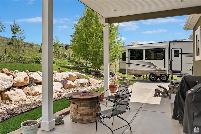 4548 N Sheep Creek Dr, Eden, UT 84310 - view of patio / terrace
