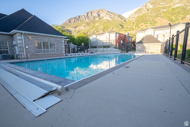 509 N Belmont Pl E Unit 171, Provo, UT 84606 - community pool featuring a mountain view and cooling unit