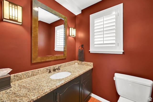 6782 S Courtland Ave, Cottonwood Heights, UT 84121 - bathroom with toilet and vanity