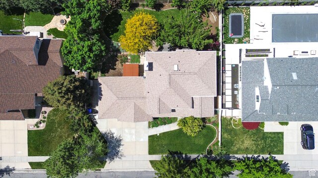 6782 S Courtland Ave, Cottonwood Heights, UT 84121 - drone / aerial view