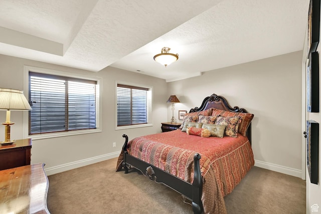 6782 S Courtland Ave, Cottonwood Heights, UT 84121 - bedroom featuring carpet flooring, a textured ceiling, and baseboards