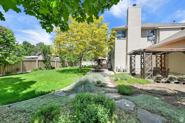 6782 S Courtland Ave, Cottonwood Heights, UT 84121 - view of yard featuring a patio