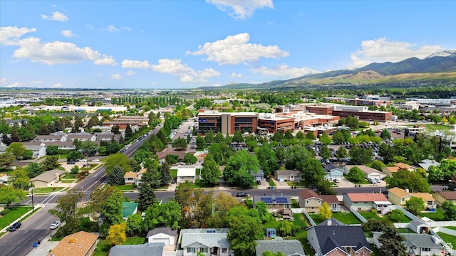 425 E 1200 N, Logan, UT 84341 - aerial view of residential area with a mountainous background
