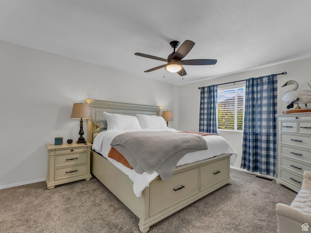 5472 Ardennes Way, Stansbury Park, UT 84074 - bedroom featuring light colored carpet, ceiling fan, and baseboards