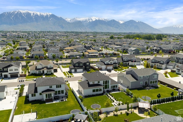 189 N 20 W, Vineyard, UT 84059 - aerial view of residential area featuring a mountainous background