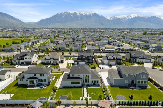 189 N 20 W, Vineyard, UT 84059 - aerial view of residential area with a mountain backdrop