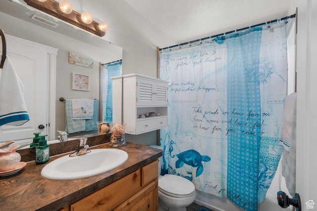 2318 N 2100 W, Clinton, UT 84015 - bathroom with vanity and shower / bath combination with curtain