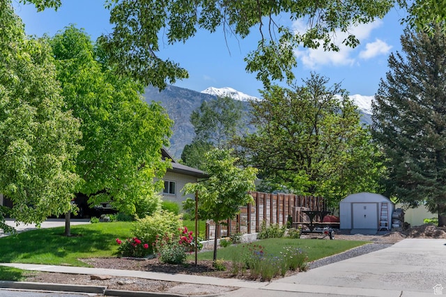165 N 800 E, American Fork, UT 84003 - view of yard featuring a mountain view
