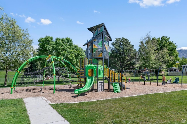 165 N 800 E, American Fork, UT 84003 - community playground with a lawn