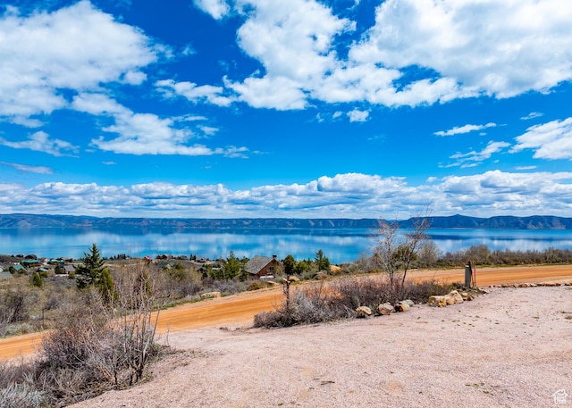 395 Hickock Dr Unit 309, Fish Haven, ID 83287 - water view with a mountain backdrop