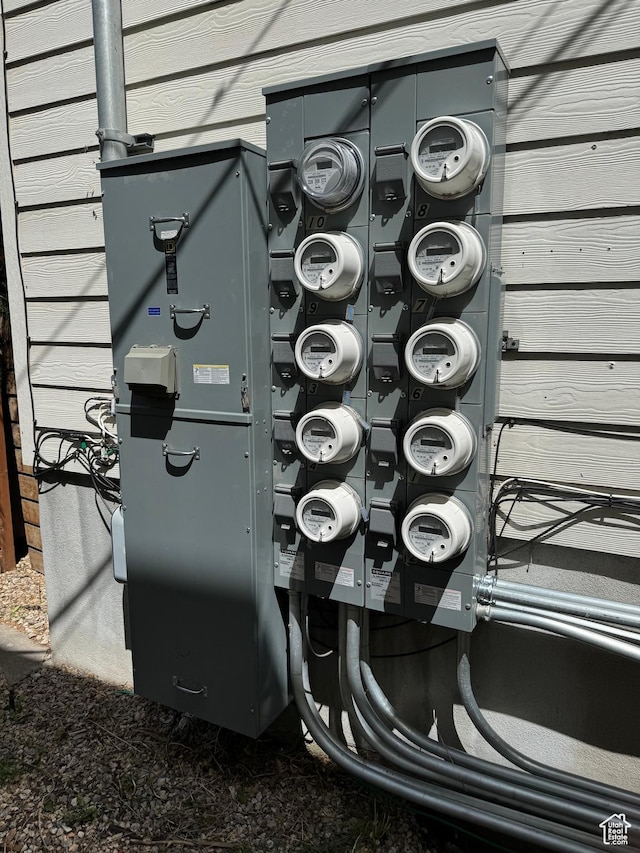 376 E Broadway, Salt Lake City, UT 84111 - utility room featuring electric meter