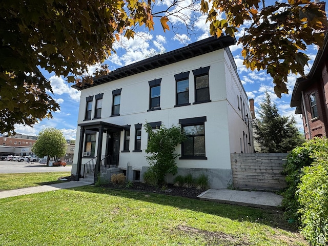 376 E Broadway, Salt Lake City, UT 84111 - view of front of property featuring a front yard
