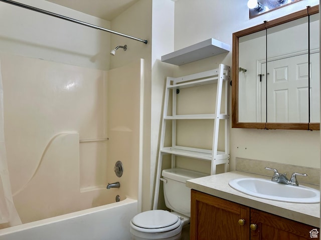 1612 S Talon Dr, Logan, UT 84321 - bathroom with shower / bath combo with shower curtain, toilet, and vanity