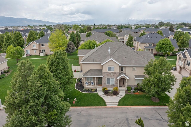 152 S 930 E, American Fork, UT 84003 - aerial perspective of suburban area featuring a mountainous background